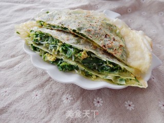 韭菜粉丝饼的做法