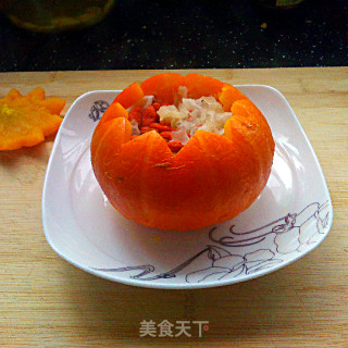 银耳枸杞南瓜盅的做法