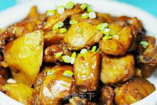 三黄鸡炖土豆的做法
