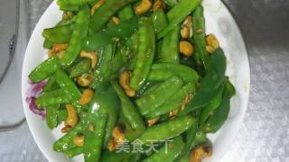 素炒荷兰豆的做法
