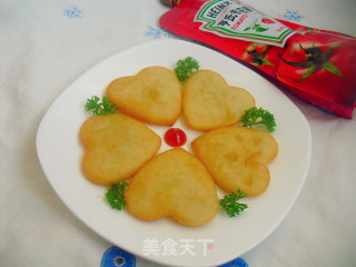 心形土豆饼的做法
