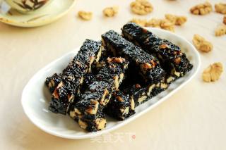 黑芝麻核桃阿胶条的做法