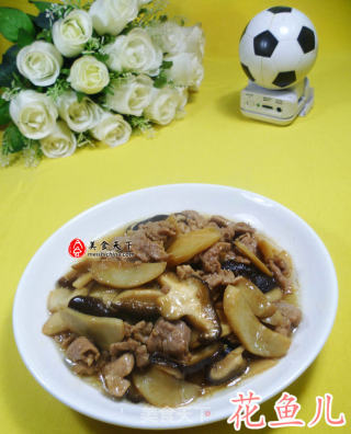双菇炒里脊肉的做法
