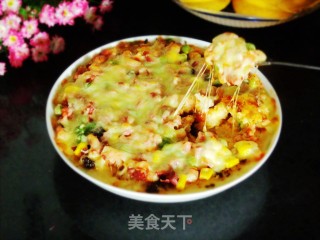 米饭披萨的做法