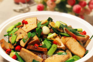小炒豆干的做法