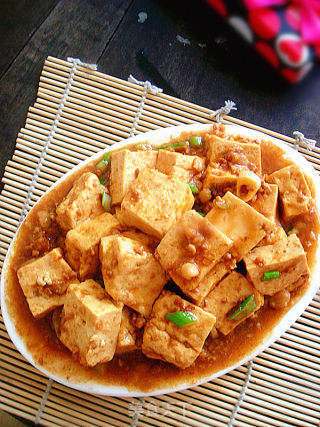 肉末豆腐的做法