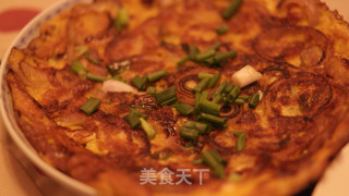 私家洋葱煎蛋饼的做法