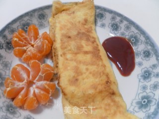 苹果奶酪鸡蛋饼的做法