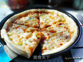 泡菜五花肉披萨的做法