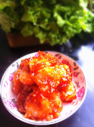糖醋虾仁的做法