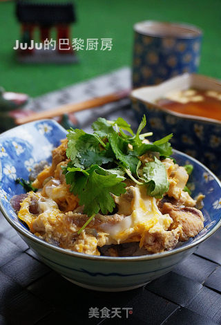 日式亲子盖饭-親子丼的做法