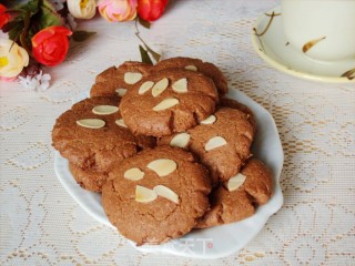 杏仁可可桃酥饼的做法