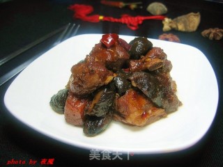 香菇烧排骨的做法