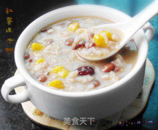 红薯莲子粥的做法
