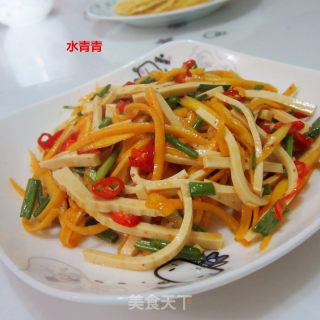 南瓜豆腐丝的做法