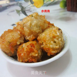 炸珍珠丸子的做法