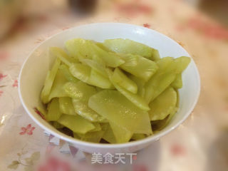 凉拌莴笋的做法