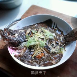 清蒸多宝鱼的做法