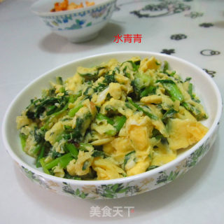 鱼香芹菜蛋的做法