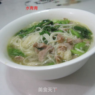 猪肉白菜面的做法