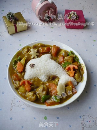 咖喱鸡肉饭的做法