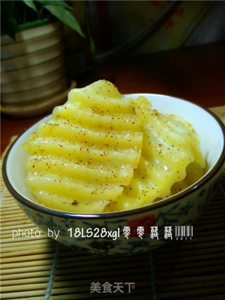 私房菜：黑椒土豆片