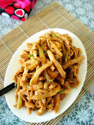 榨菜肉丝的做法