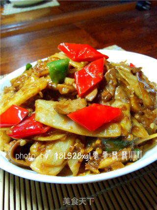 泡椒炒腰片——这样做出来的腰片不腥臊的做法