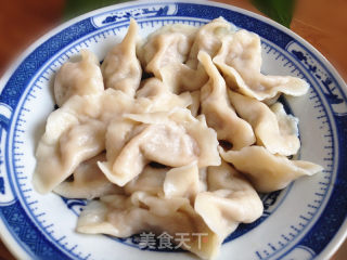 荠菜鲜肉饺子的做法