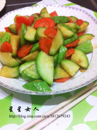 家常快手菜—蚝油西葫芦