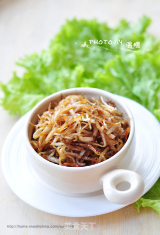 蒜香干煸杏鲍菇的做法