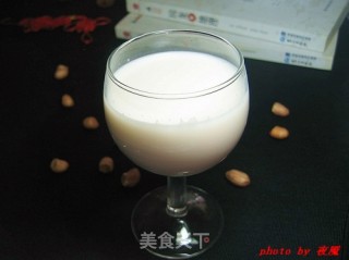 牛奶花生浆的做法