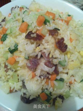 干肠蛋炒饭