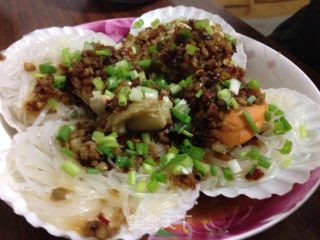 蒜蓉蒸扇贝的做法