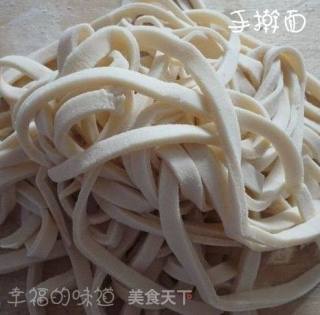 鸡蛋手擀面的做法