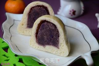 紫薯豆沙包的做法