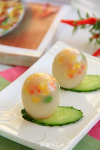 彩色水晶蛋的做法