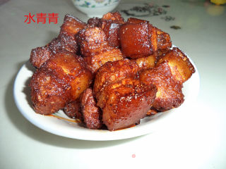 鱼香五花肉丁－－烧烤味