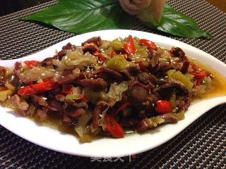 脆辣鸡胗的做法
