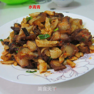 萝卜干炒腊肉的做法