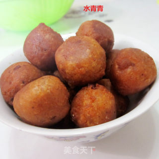 炸地瓜丸子的做法