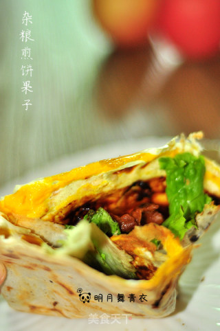 杂粮煎饼果子的做法