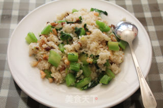 芥菜炒饭的做法