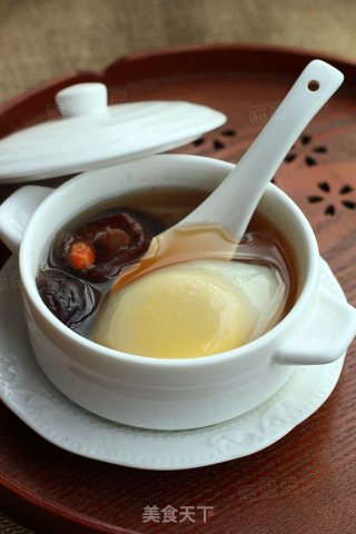 香菇鹅蛋甜汤的做法