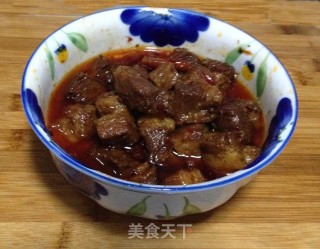 香辣牛肉的做法