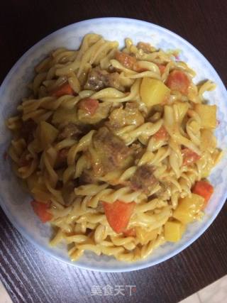 咖喱螺纹粉的做法