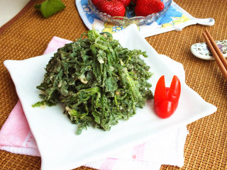 蒸荠菜的做法