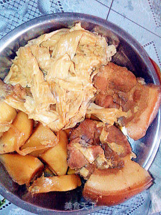 砂锅酿肉的做法