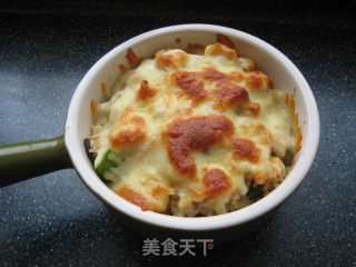 田园焗饭的做法