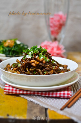 干豆角烧肉的做法